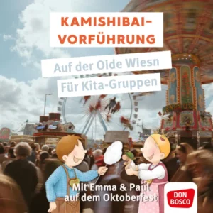 Zwei Kinder am Oktoberfest München
